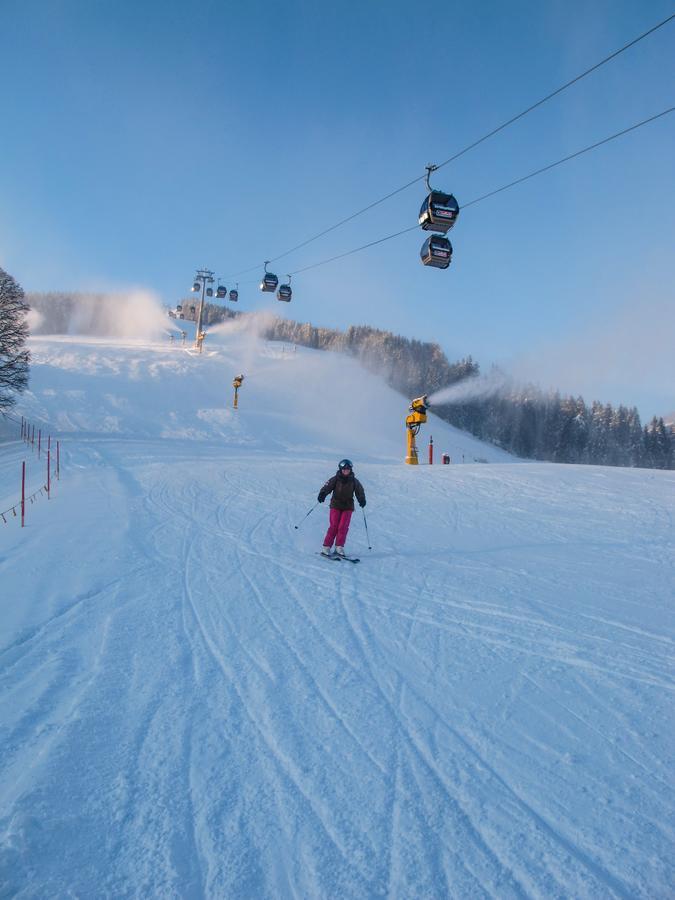 Saalbach Apartments Landhaus Bernkogel - Ski In Ski Out Esterno foto